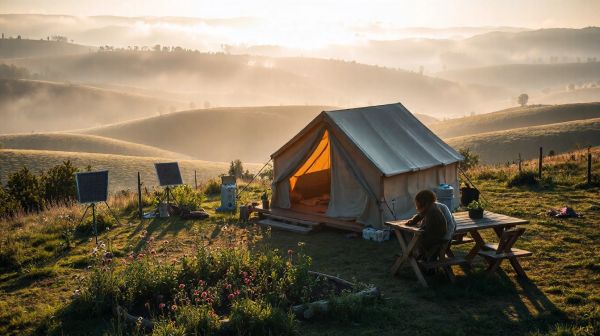 Top expériences de camping respectueux de l'environnement en France